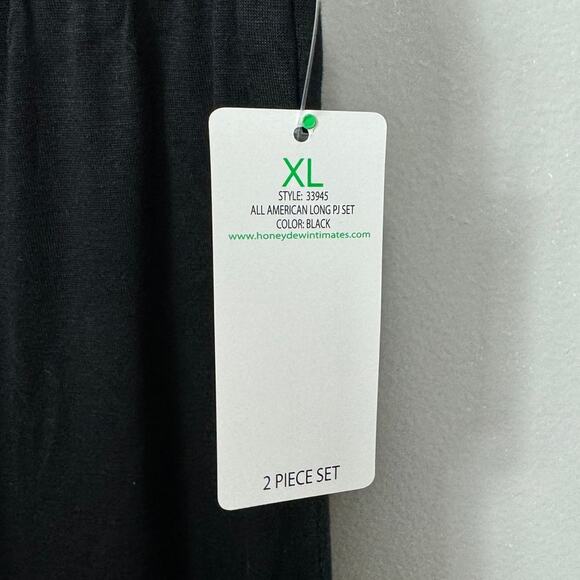 New Honeydew Intimates All American Long PJ Set Women's Size XL0 - Picture 9 of 10